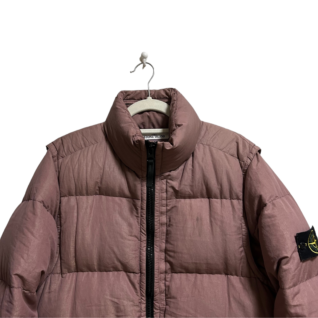 STONE ISLAND(ストーンアイランド)のSTONE ISLAND COTTON METAL WATRO 18AW M メンズのジャケット/アウター(ダウンジャケット)の商品写真