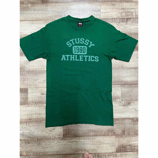 ステューシー(STUSSY)のStussy  Tシャツ M オールドステューシー Athletics(Tシャツ/カットソー(半袖/袖なし))