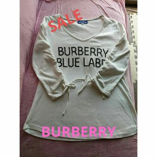 BURBERRY - BURBERRY七分袖Tシャツ