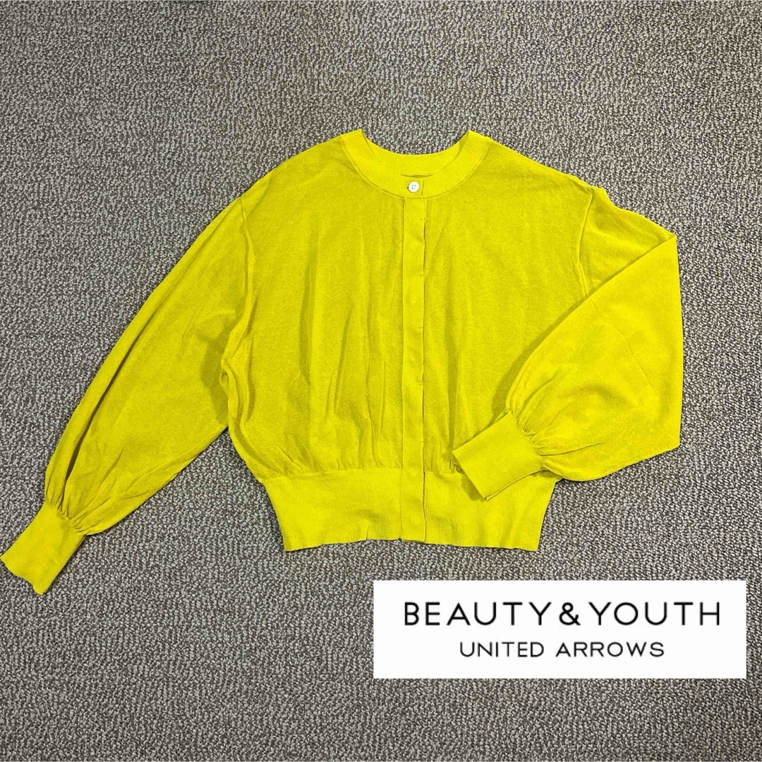 BEAUTY&YOUTH UNITED ARROWS(ビューティアンドユースユナイテッドアローズ)のBEAUTY&YOUTH UNITED ARROWS アローズ　カーディガン レディースのトップス(カーディガン)の商品写真