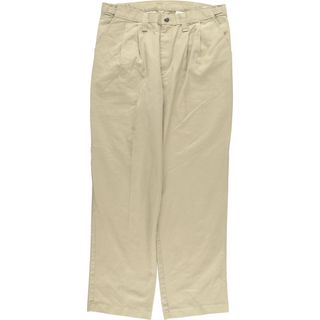 ディッキーズ(Dickies)の古着 ディッキーズ Dickies ツータック ワークパンツ メンズw34 /eaa435714(ワークパンツ/カーゴパンツ)