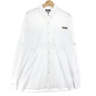 コロンビア(Columbia)の古着 00年代 コロンビア Columbia PFG ボタンダウン 長袖 フィッシングシャツ メンズL /eaa431617(シャツ)