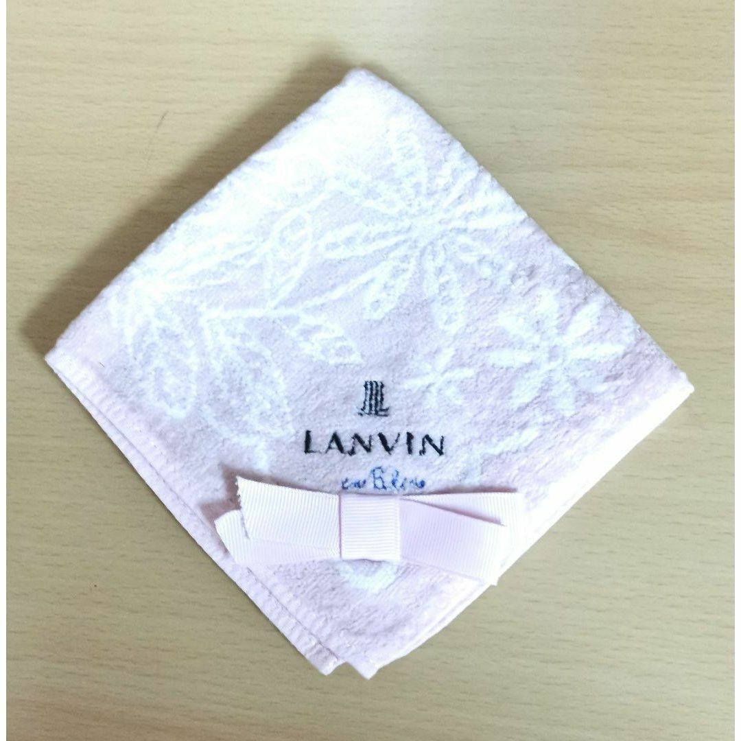 LANVIN en Bleu(ランバンオンブルー)のランバン ランバンオンブルー LANVIN EN BLUE ミニタオル タオル レディースのファッション小物(ハンカチ)の商品写真