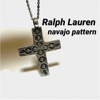 ラルフローレン(Ralph Lauren)のラルフローレン/ ナバホ パターン クロス ペンダント&ネックレスチェーン(ネックレス)