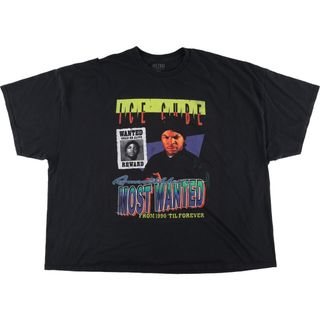 古着 ビッグサイズ ICE CUBE アイスキューブ バンドTシャツ バンT 英国製 メンズXXXXXL  /eaa436283(Tシャツ/カットソー(半袖/袖なし))