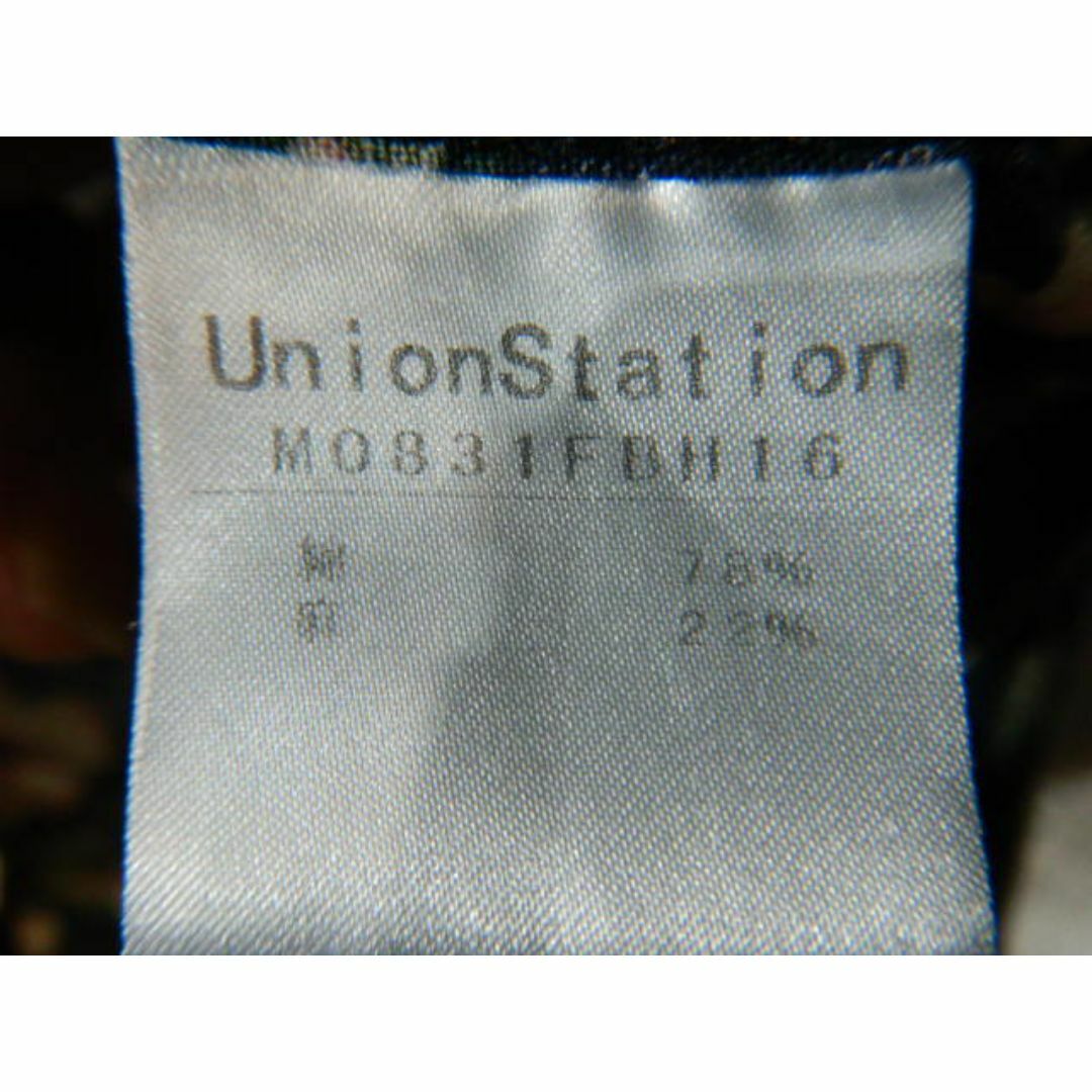 UNION STATION(ユニオンステーション)の8685　ユニオン　ステーション　半袖　総柄　デザイン　シャツ　アロハ　 メンズのトップス(シャツ)の商品写真