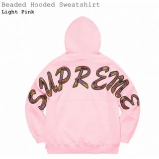 シュプリーム(Supreme)の【新品未使用】supreme Beaded Hooded Sweatshirt(パーカー)