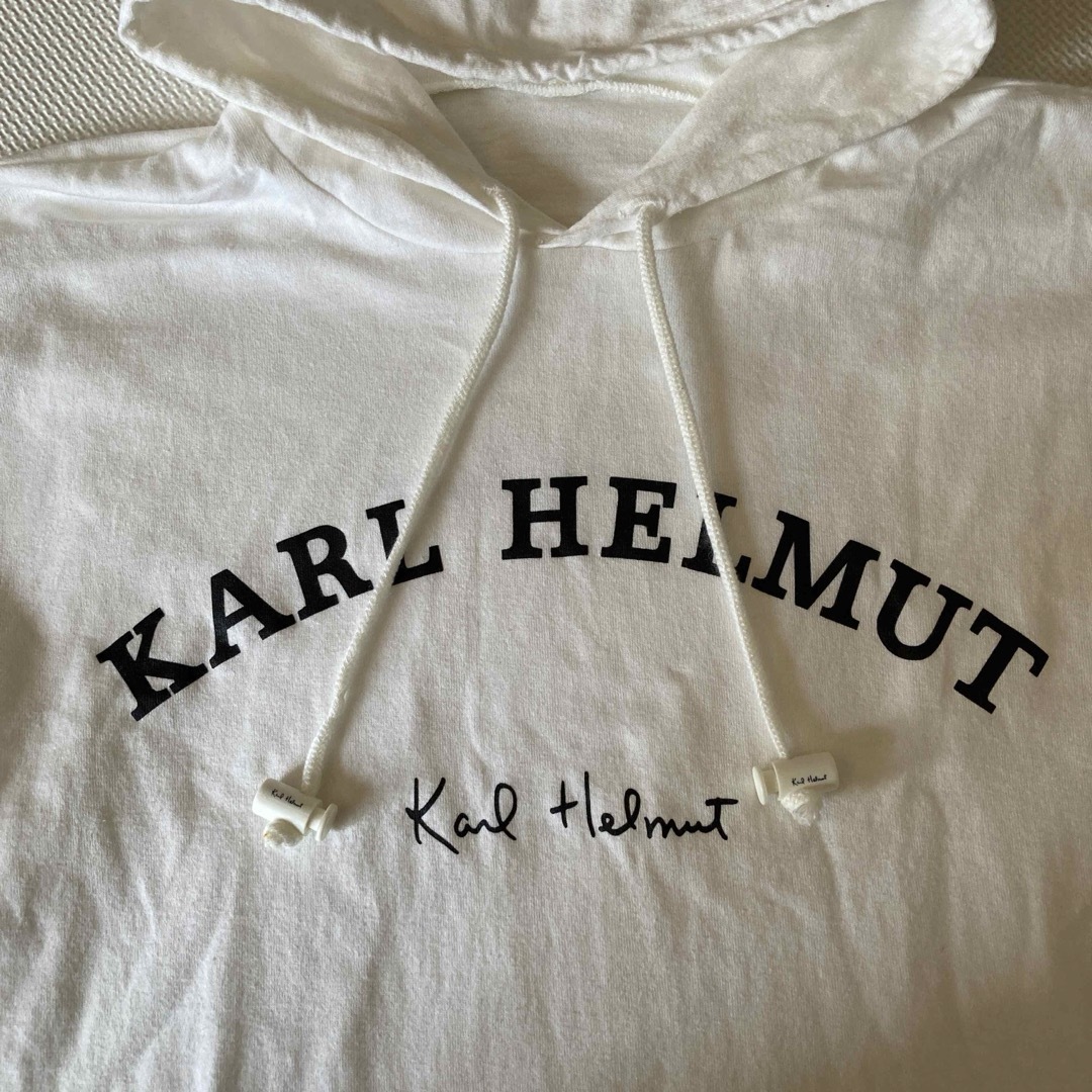 Karl Helmut(カールヘルム)のKARL HELMUT カールヘルム フード付きロンＴ メンズのトップス(Tシャツ/カットソー(七分/長袖))の商品写真