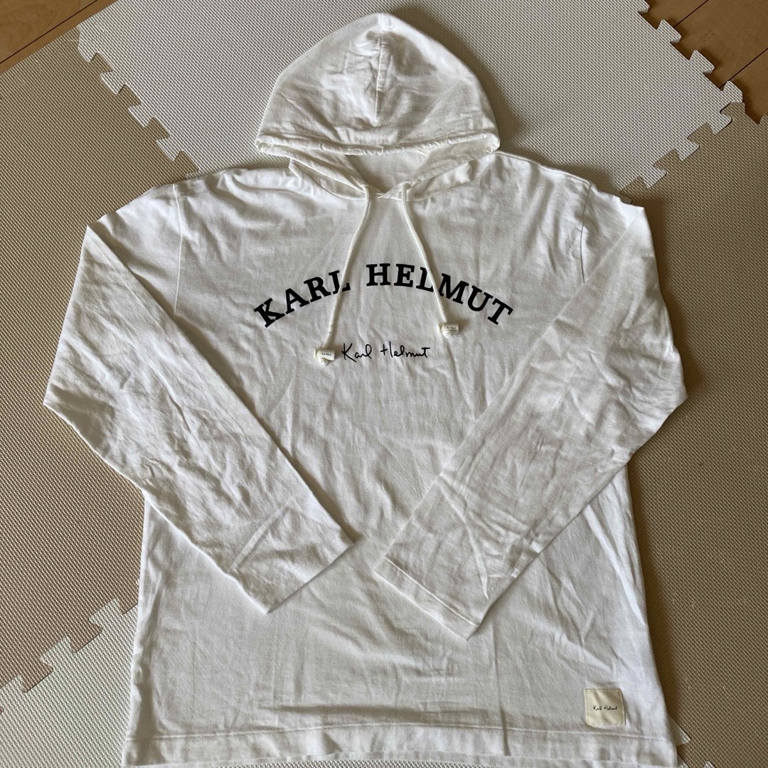 Karl Helmut(カールヘルム)のKARL HELMUT カールヘルム フード付きロンＴ メンズのトップス(Tシャツ/カットソー(七分/長袖))の商品写真