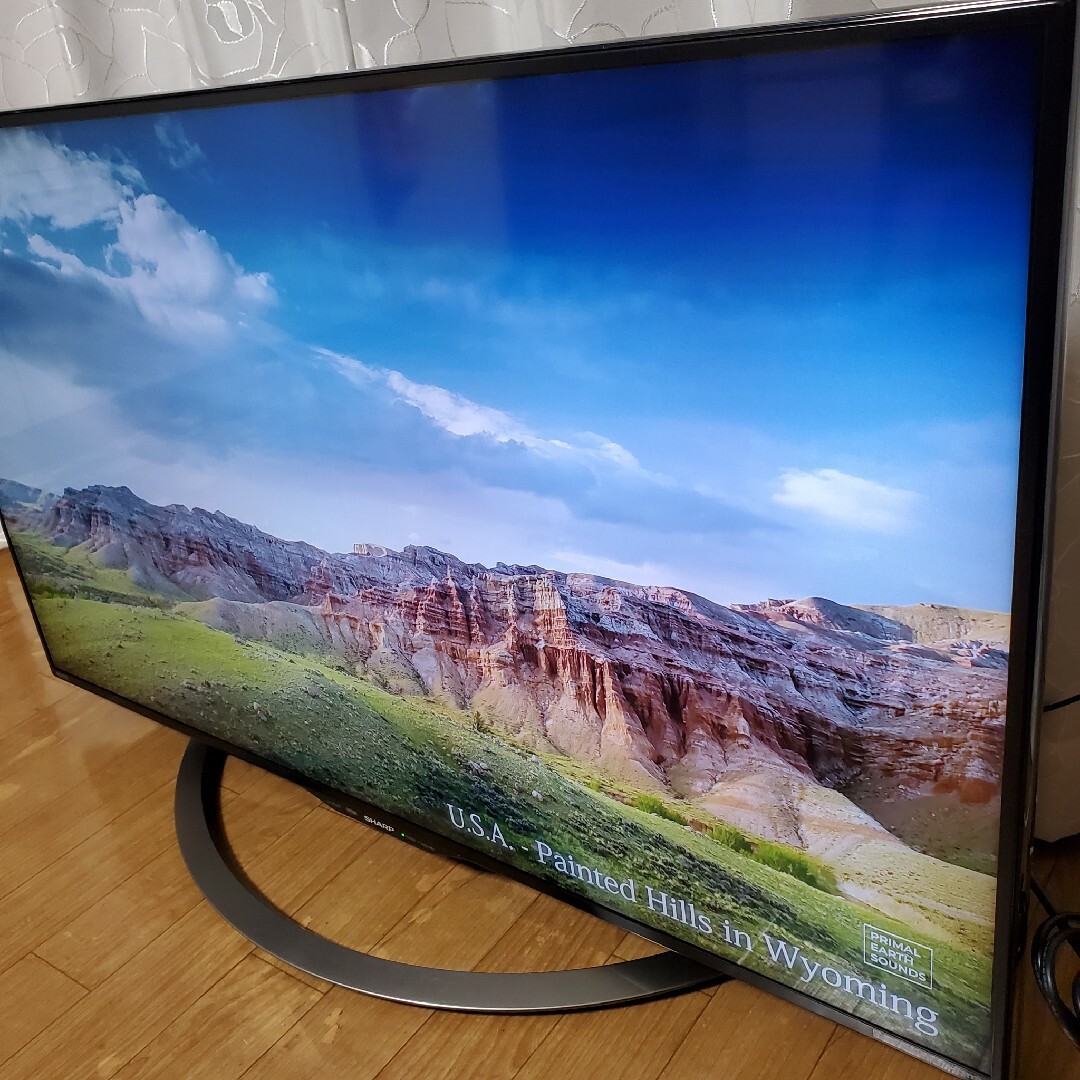 SHARP(シャープ)のシャープ アクオス 4K対応 40V型 液晶テレビ LC-40U45 スマホ/家電/カメラのテレビ/映像機器(テレビ)の商品写真