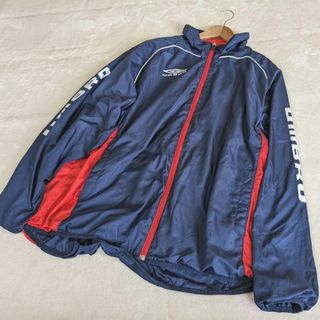 アンブロ(UMBRO)の【アンブロ】ブルゾン　ネイビー　サッカーウェア　ゴルフ　O　XL(ウェア)