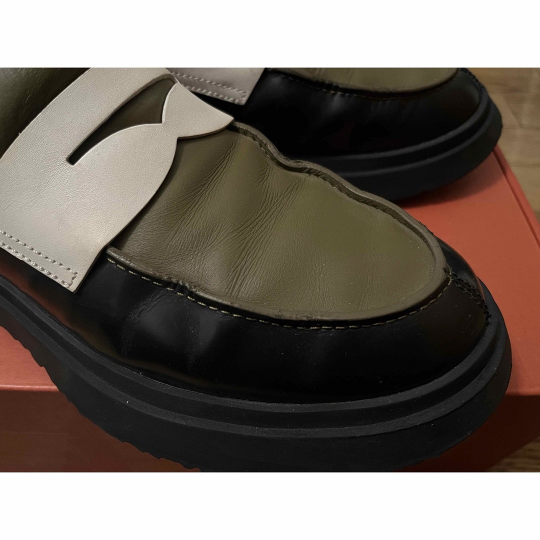 CAMPER(カンペール)の【5/4まで販売】カンペール ウォールデン 27.5cm 厚底ローファー　箱付き メンズの靴/シューズ(ドレス/ビジネス)の商品写真