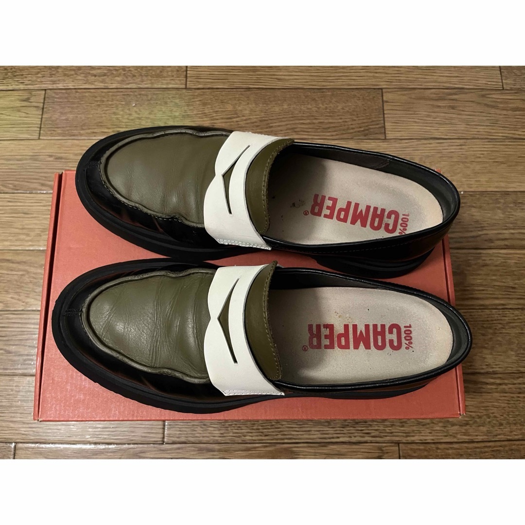 CAMPER(カンペール)の【5/4まで販売】カンペール ウォールデン 27.5cm 厚底ローファー　箱付き メンズの靴/シューズ(ドレス/ビジネス)の商品写真