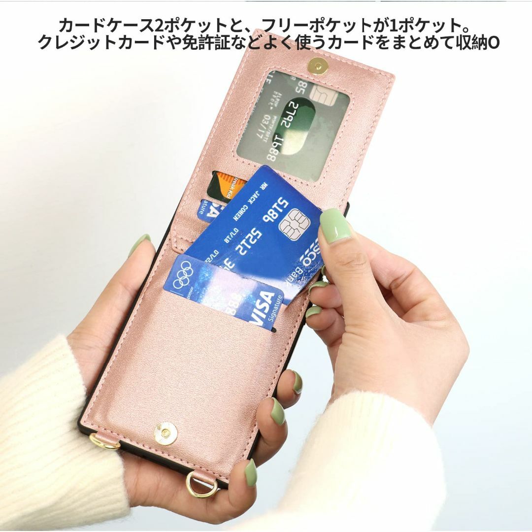 【色:上下開-ピンク_サイズ:iPhoneXS Max】Cavor FUJITS スマホ/家電/カメラのスマホアクセサリー(その他)の商品写真