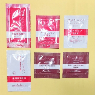 マナラ(maNara)のマナラ 洗顔料 美容液 試供品 サンプル(サンプル/トライアルキット)