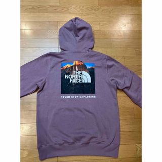 ザノースフェイス(THE NORTH FACE)のTHE NORTH FACE パーカー プルオーバー size M  薄い紫(パーカー)