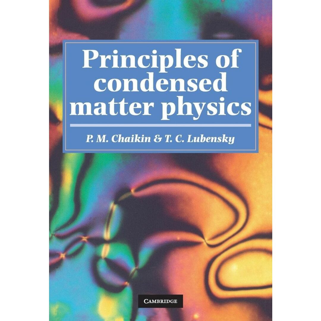 Principles of Condensed Matter Physics Chaikin, P. M. エンタメ/ホビーの本(語学/参考書)の商品写真