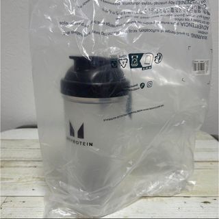 マイプロテイン(MYPROTEIN)のマイプロテイン プラスチック シェイカー - クリア/ブラック　600ml(トレーニング用品)