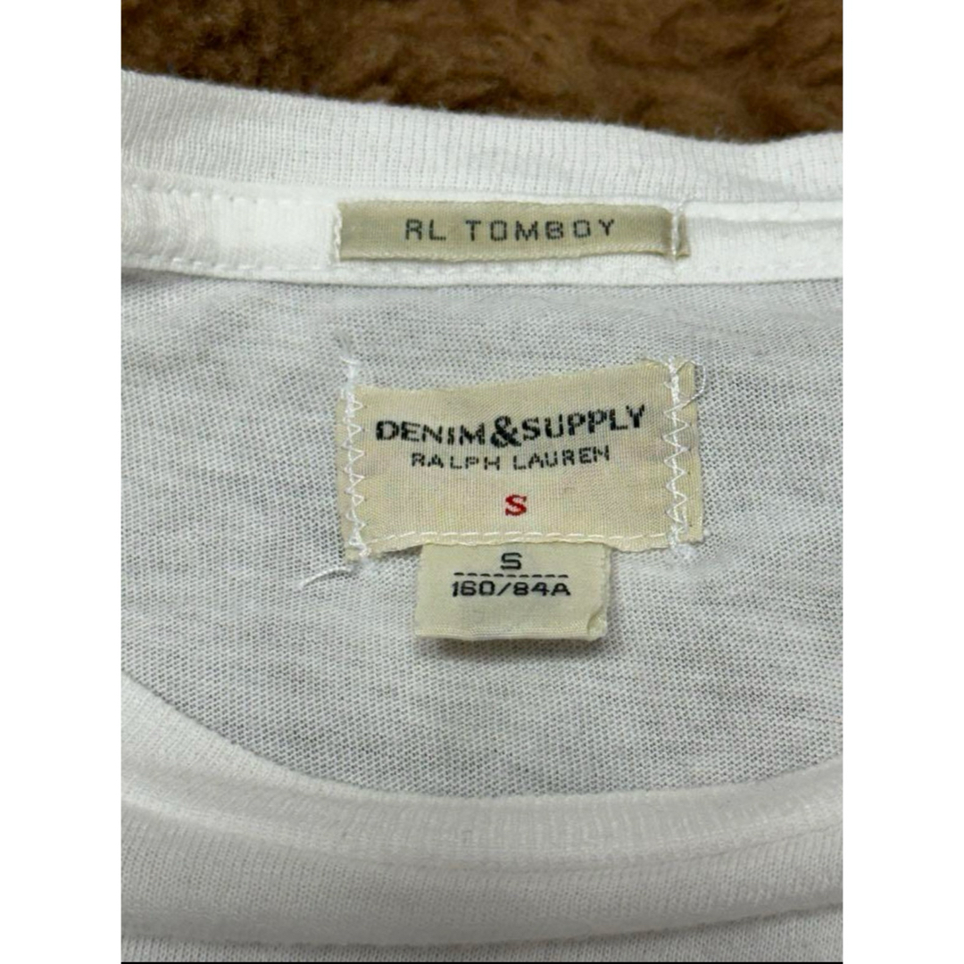 Denim & Supply Ralph Lauren(デニムアンドサプライラルフローレン)のデニムアンドサプライ　ラルフローレン　denim&supply スカルTシャツ レディースのトップス(Tシャツ(半袖/袖なし))の商品写真
