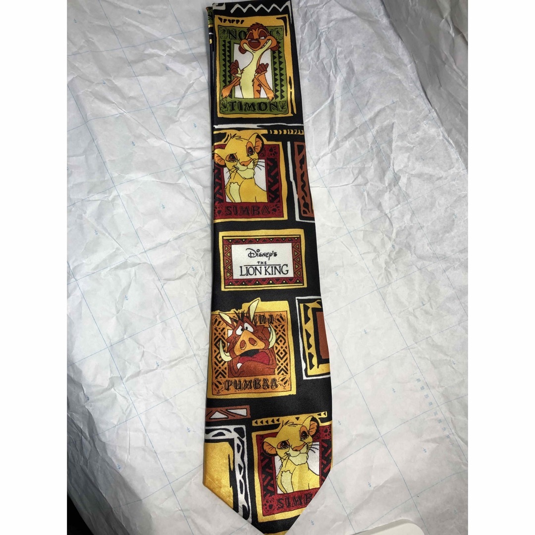 ディズニーライオンキング　ネクタイ メンズのファッション小物(ネクタイ)の商品写真