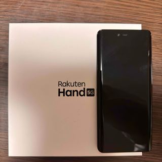 ラクテン(Rakuten)のRakuten Hand 5G ブラック(スマートフォン本体)