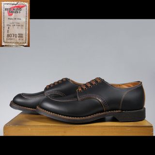 レッドウィング(REDWING)の8070スポーツオックスフォード茶芯Mil-1 9087 8075 9060(ブーツ)