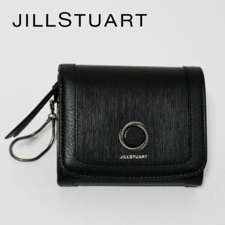 ジルスチュアート(JILLSTUART)の新品 ジルスチュアート ノスタルジア ブローチ スナップボタン二つ折り財布 黒(財布)