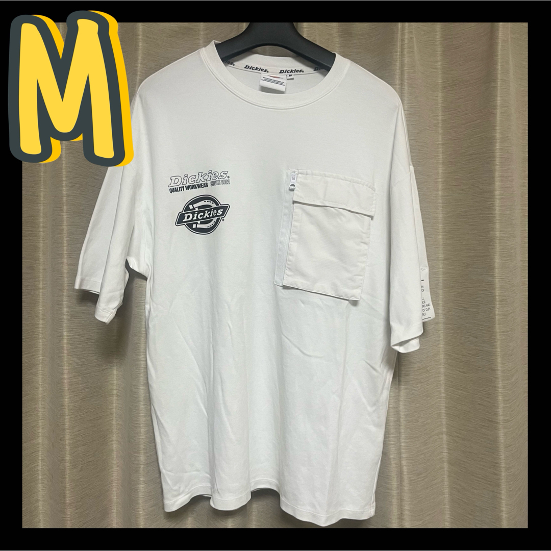 Dickies(ディッキーズ)の【直営店購入】Dickies ディッキーズ  Tシャツ M  白 ホワイト メンズのトップス(Tシャツ/カットソー(半袖/袖なし))の商品写真