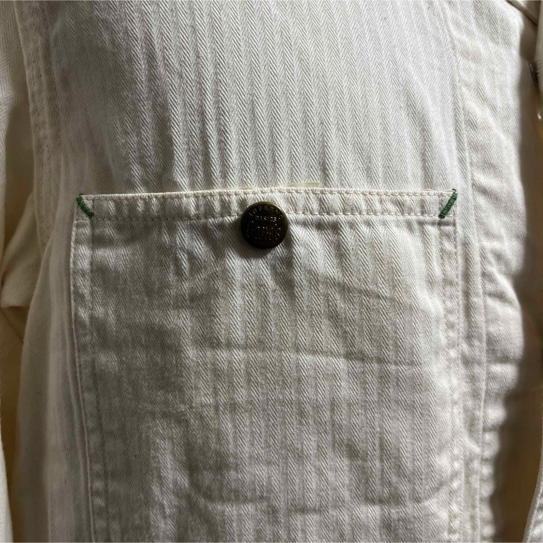 シュガーケーン　カバーオール　生成り メンズのジャケット/アウター(カバーオール)の商品写真