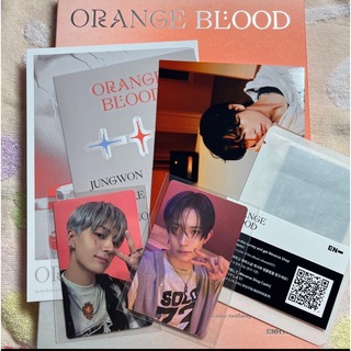エンハイプン(ENHYPEN)のENHYPEN アルバム　orange blood ヒスン　ジェイ　トレカ(K-POP/アジア)