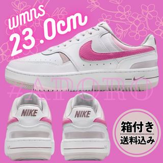 ナイキ(NIKE)のNIKE ナイキ  ガンマフォース ピンク ホワイト pink white 23(スニーカー)