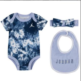 Jordan Brand（NIKE） - 【NIKE】JORDAN Baby ロンパース ３点セット☆