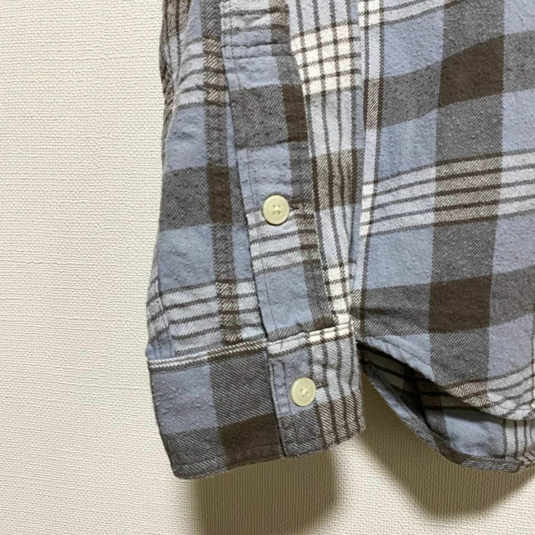 J.Crew(ジェイクルー)のアメリカ古着　J.CREW 長袖 シャツ　ネルシャツ　チェック柄　A186 メンズのトップス(シャツ)の商品写真