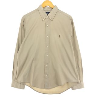 ラルフローレン(Ralph Lauren)の古着 ラルフローレン Ralph Lauren CLASSIC FIT 長袖 ボタンダウンシャツ メンズL /eaa433670(シャツ)