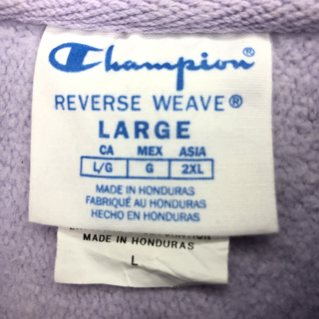 Champion(チャンピオン)の古着 チャンピオン Champion リバースウィーブ 復刻 単色タグ スウェットプルオーバーパーカー レディースL /eaa433801 レディースのトップス(トレーナー/スウェット)の商品写真