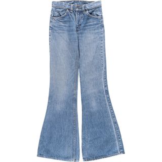 リーバイス(Levi's)の古着 70年代 リーバイス Levi's ベルボトムデニムパンツ レディースL(w28) ヴィンテージ /eaa435016(デニム/ジーンズ)