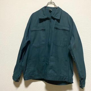 ヴィンテージ(VINTAGE)のユーロ古着　SANFOR ワークジャケット　カバーオール　90s ヴィンテージ(カバーオール)