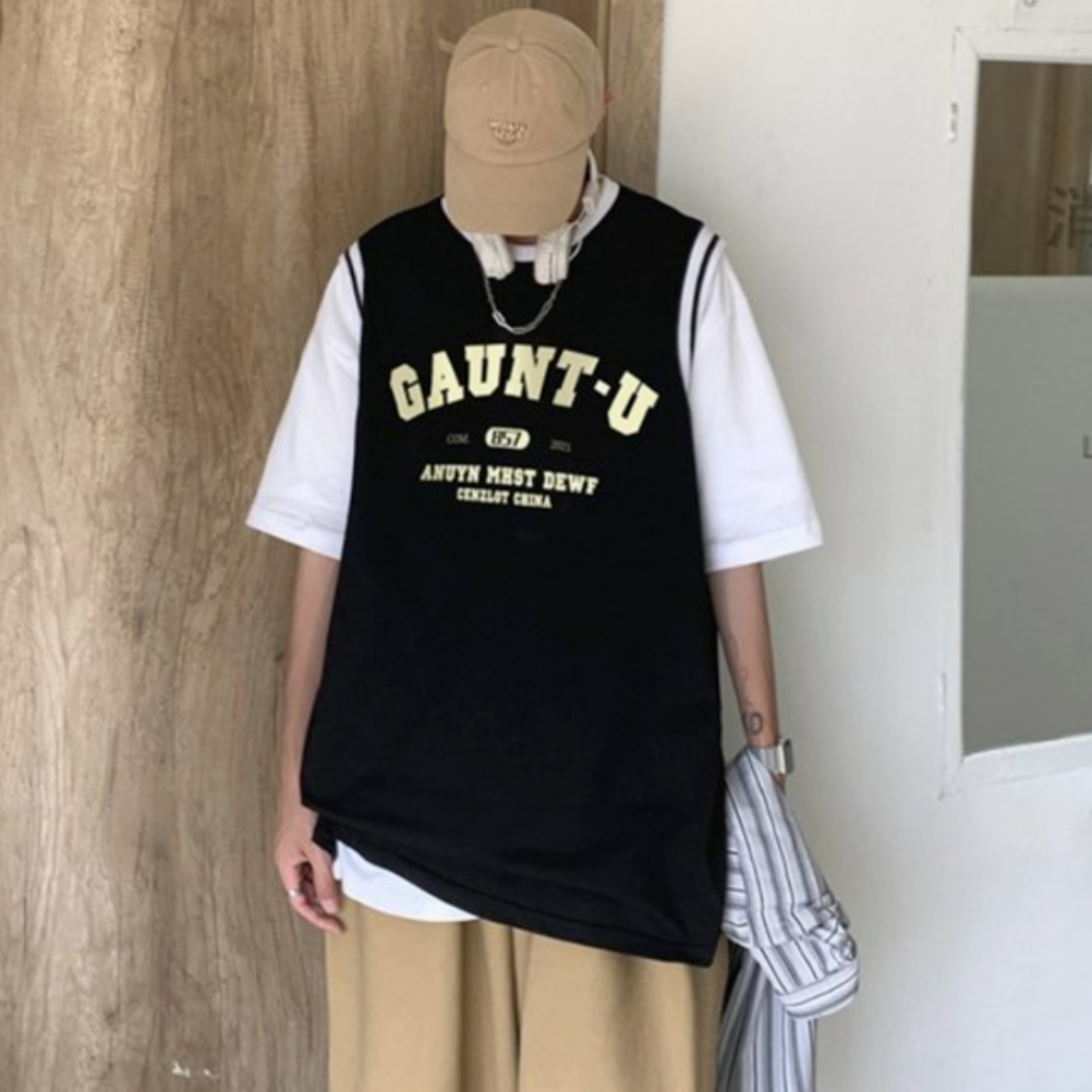 韓国 ストリート ユニフォーム Tシャツ 半袖 レディースのトップス(Tシャツ(半袖/袖なし))の商品写真