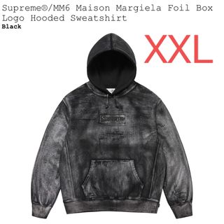 シュプリーム(Supreme)のXXL Supreme MM6 Margiela Box Logo Hooded(パーカー)