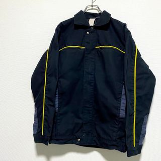 ヴィンテージ(VINTAGE)のユーロ古着　90s ヴィンテージ　ワークジャケット　カバーオール　ジップアップ(カバーオール)