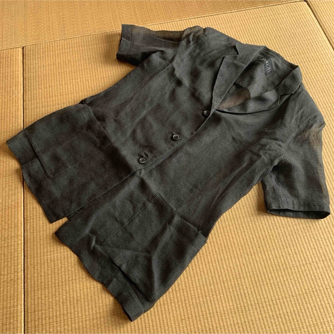 BASILE28 バジーレベントット シースルー 半袖 ジャケット レディースのジャケット/アウター(その他)の商品写真