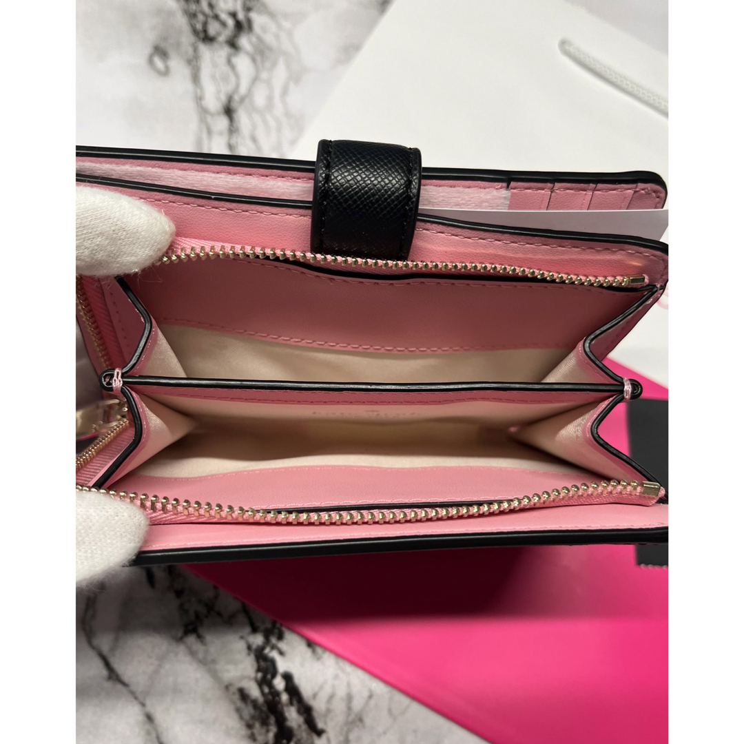 kate spade new york(ケイトスペードニューヨーク)の【新品未使用】ケイトスペード 二つ折り財布　フラワーブーケ レディースのファッション小物(財布)の商品写真