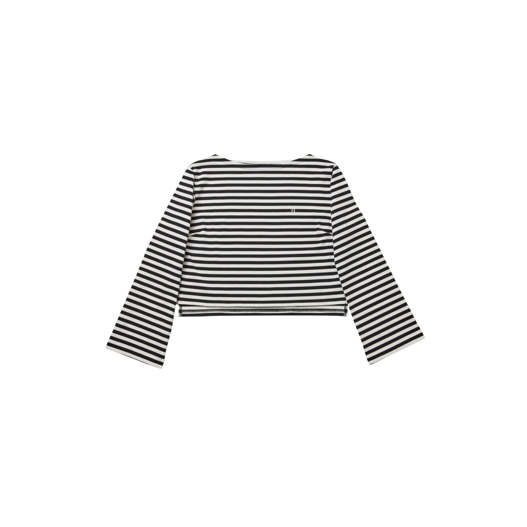 Her lip to(ハーリップトゥ)の【新品】herlipto French Striped Top レディースのトップス(Tシャツ(長袖/七分))の商品写真