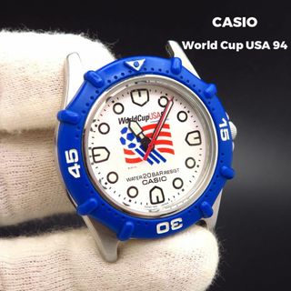 カシオ(CASIO)のCASIO ワールドカップ USA 94 ダイバーウォッチ 限定 蛍光針(腕時計(アナログ))