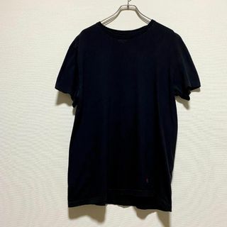 ポロラルフローレン(POLO RALPH LAUREN)のアメリカ古着　ポロラルフローレン　半袖Tシャツ　無地　刺繍　ワンポイント　F88(Tシャツ/カットソー(半袖/袖なし))