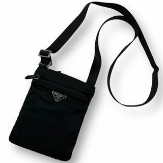 PRADA - プラダ 三角ロゴプレート テスート 斜め掛け ショルダーバッグ PRADA - プラダ 三角ロゴプレート テスート 斜め掛け ショルダーバッグ