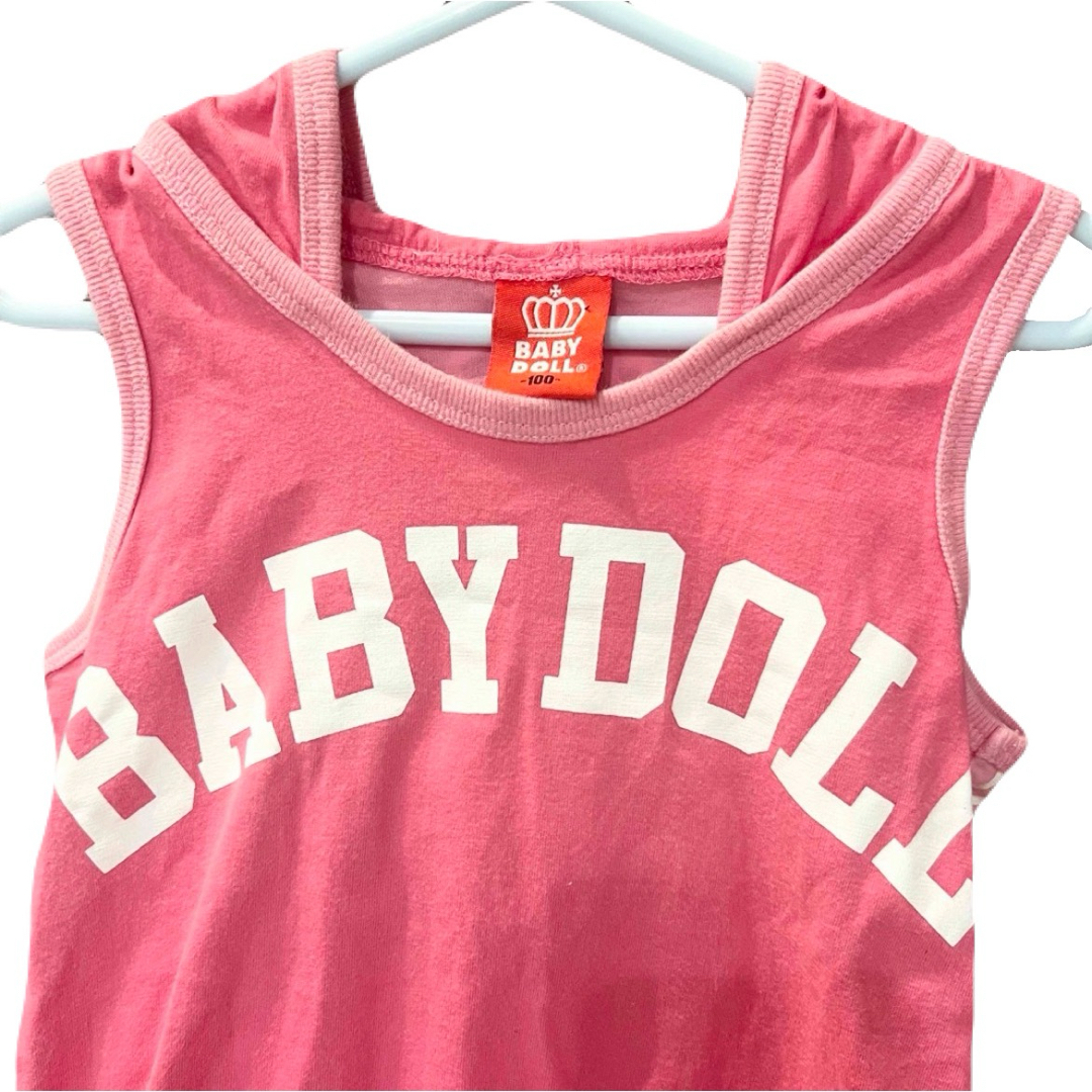 BABYDOLL(ベビードール)のBABYDOLL タンクトップ サイズ100 即日発送 キッズ/ベビー/マタニティのキッズ服女の子用(90cm~)(その他)の商品写真