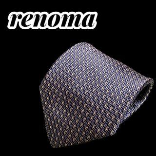 レノマ(RENOMA)の【renoma】レノマ絹100%ネクタイ 日本(ネクタイ)