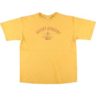 古着 90年代 リキッドブルー LIQUID BLUE マリファナ ガンジャ プリントTシャツ メンズXXL ヴィンテージ /eaa428687(Tシャツ/カットソー(半袖/袖なし))