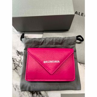 バレンシアガ(Balenciaga)の【新品未使用】バレンシアガ ペーパーミニウォレット 三つ折り財布(財布)